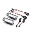 LED License Number Plate Light Lamp VW Passat B6 CC Eos Golf 4 5 6 7 Zpaxo WHITE