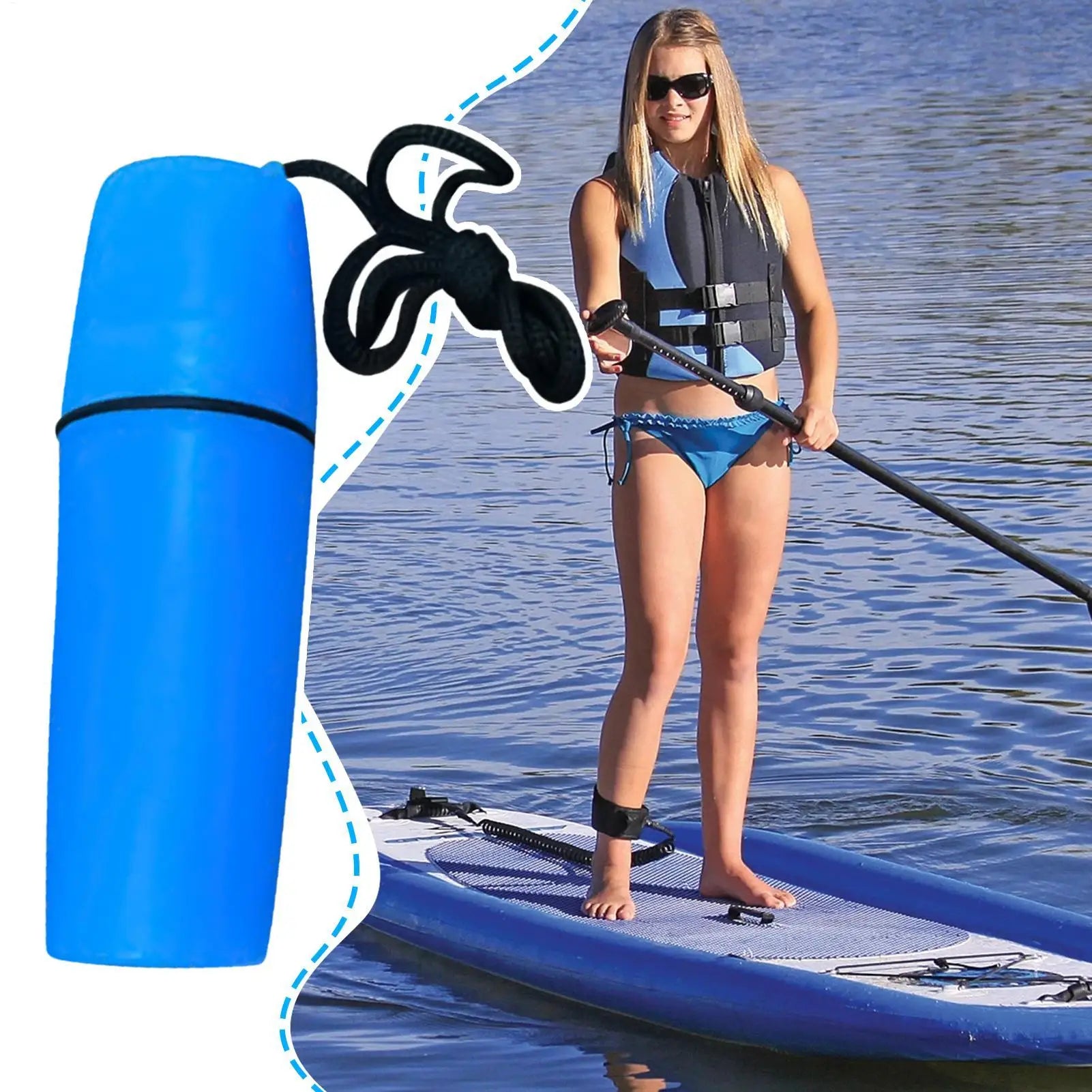 Dry Box for Kayak Floating Waterproof Seal Organizer Canoe Boat Storage Box Containers for Sunglass Earrings Tool Outdoor Canoe Zpaxo