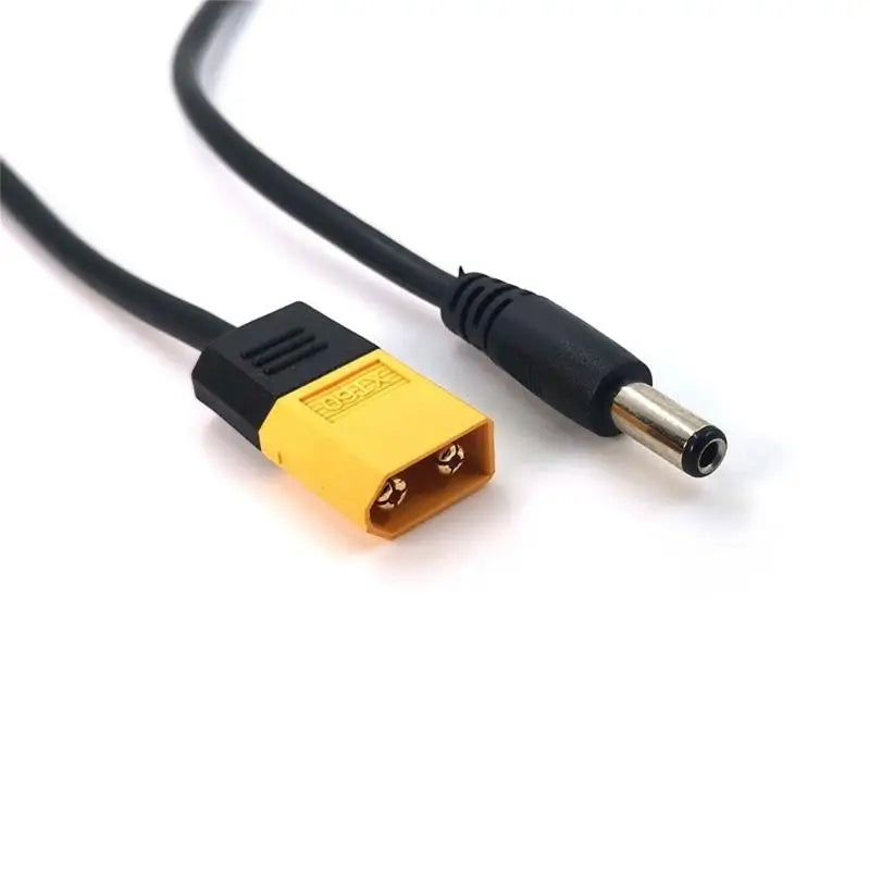 652F Soldering Iron Power Adapter Cord XT60 Male Connector 5 5x2 5525 Zpaxo
