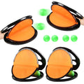 Throw And Catch Ball Set Kids Games Sports Equipment Toddler Play Activities Parent-Child Interaction For Birthday Travel Zpaxo 4 rackets8 balls United States
