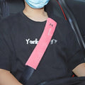 Cute Animal Car Seat Belt Cover Decoration Automobile Safety Zpaxo Pink-31cm