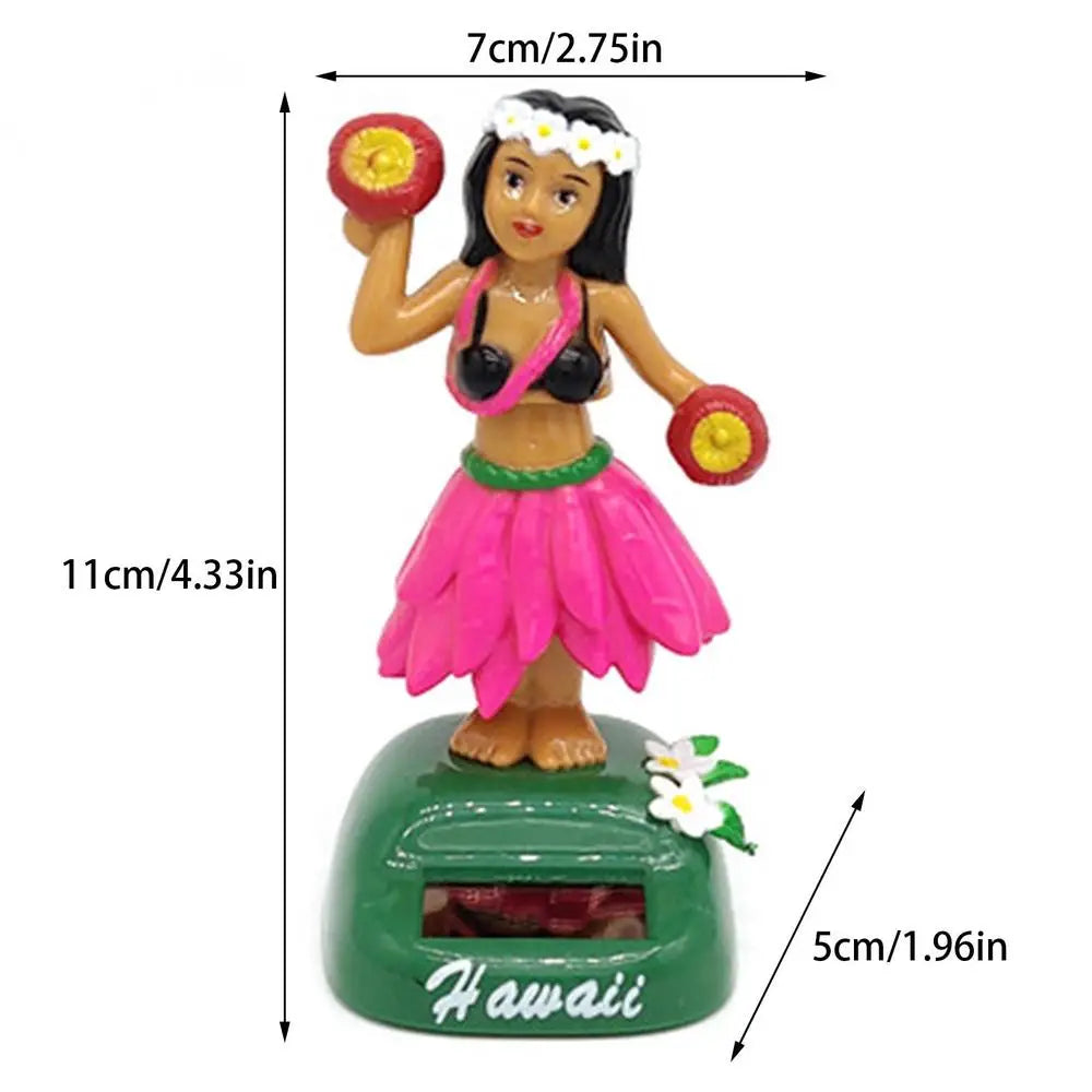 Hawaii Girl Dashboard Doll Hawaii Shaking Head Girl Dancer Solar Dancing Figure Ornament For Home Desktop Decoration Zpaxo 02 China Mainland