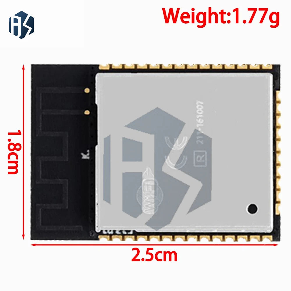 ESP32 Dual-Core WiFi Bluetooth Wireless Module - Full Series: ESP-32U/ESP32-S/ESP32-C2/ESPC2-12/ESP32-S3-N16R8 Zpaxo