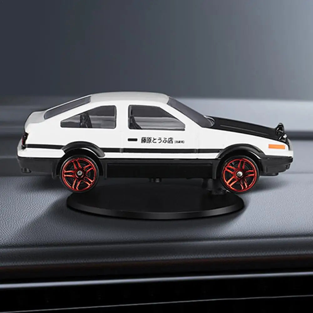 Car Interior Ornaments AE86 Drift Rotating Ornaments Auto Dashboard Turning AE86 Racing Model Decor Classic Center Console Decor Zpaxo 01 China Mainland