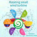 Colorful Windmill Suitable Both Bathroom Outdoor Play Engaging Toy