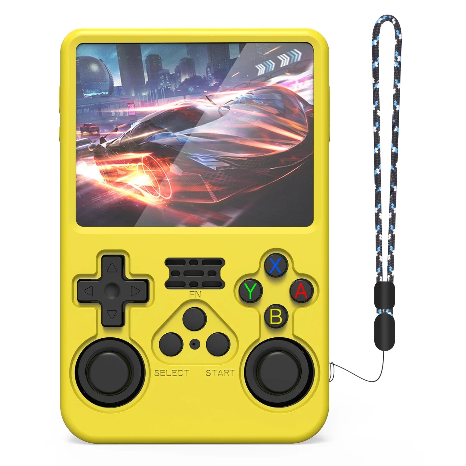 R36s Silicone Case Games Premium Handheld Game Console Protective Zpaxo YELLOW