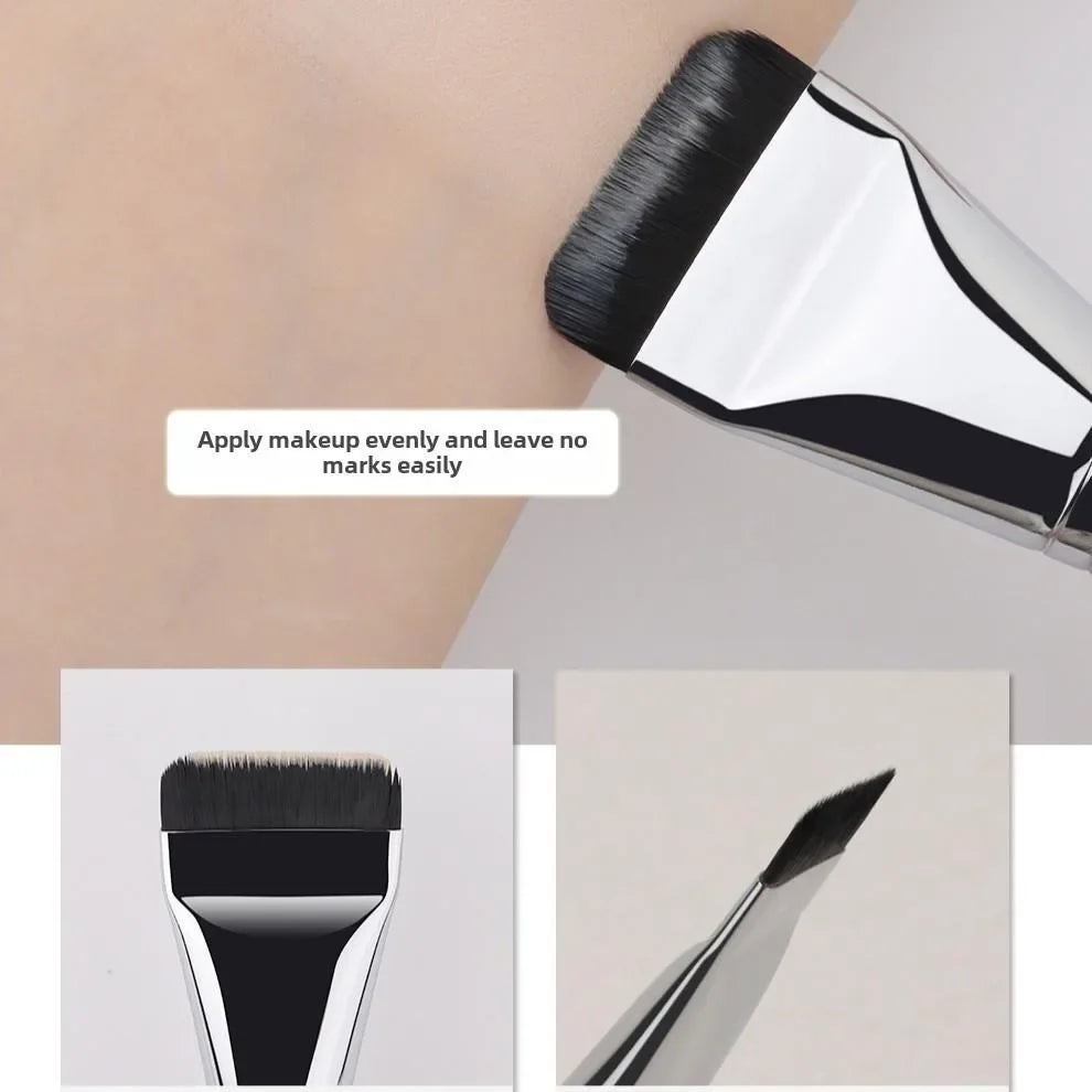 Beauty Makeup Tools One-word Foundation Brush Do Not Eat Powder Flat Zpaxo