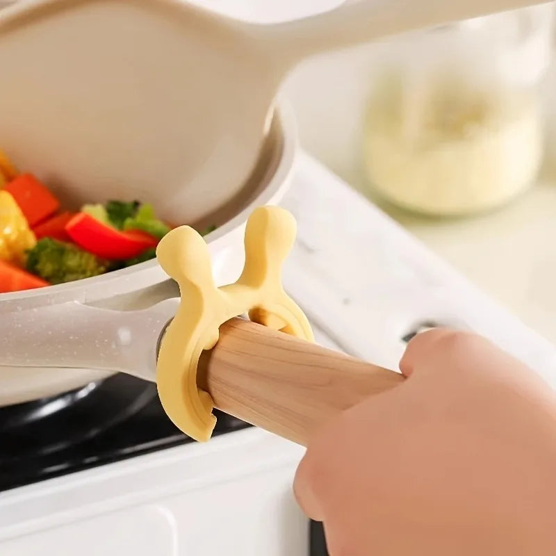 Heat-resistant Silicone Kitchen Utensil Holder Durable Easy Clean