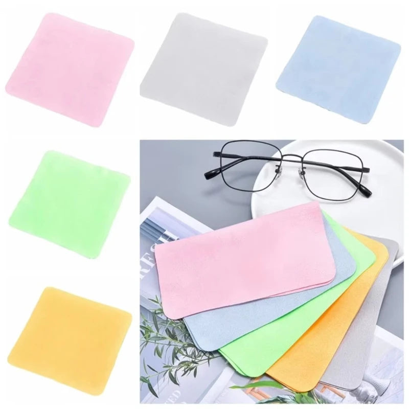 5-Pack Microfiber Glasses Cleaning Cloths – Lens & Screen Wipes