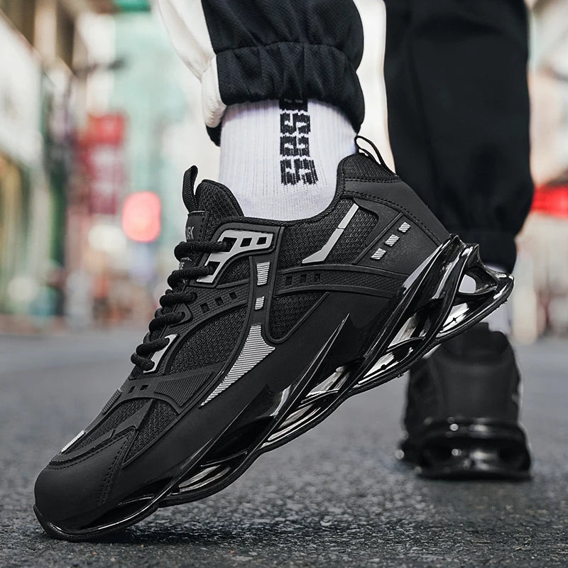 Men's Casual Sneakers Luxury Trainer Shoes Breathable Race Running