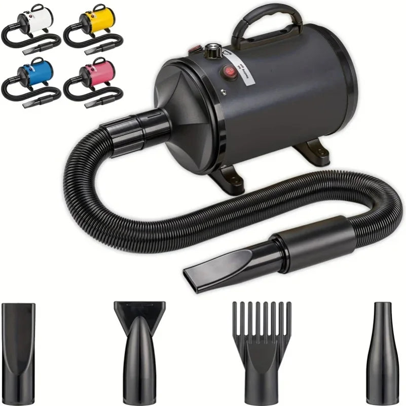 2800W Pet Dog Hair Dryer Blower – High-Power Low-Noise Grooming Pet Hair Dryer Zpaxo