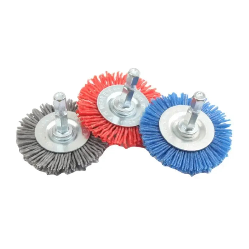 80 120 180 240 Flat Abrasive Wheel Brush Drill Rotary Tool Remove Zpaxo