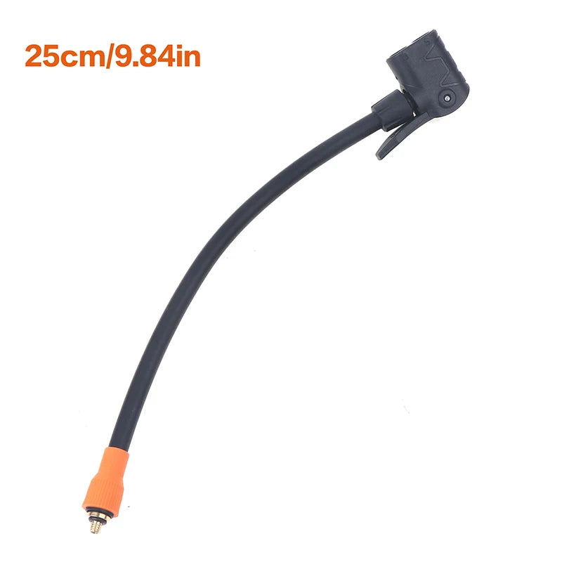 M6 Thread Locking Air Chuck with Air Tube | Tire Valve Connector