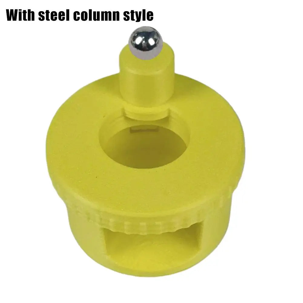 360° Rotating Cat Eye Nail Magnet Tool | Glass Bead & Wide Light Nail Art Magnet Tool Zpaxo yellow
