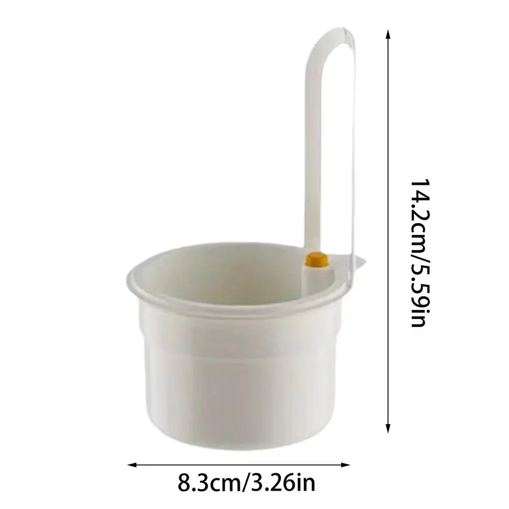 Kitchen Sink Strainer Basket One-click Opening Hanging Filter Faucet