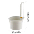 Kitchen Sink Strainer Basket One-click Opening Hanging Filter Faucet