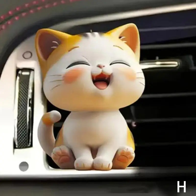 CMCar Air Outlet Cute Cat Aromatherapy Freshener Clip Automotive