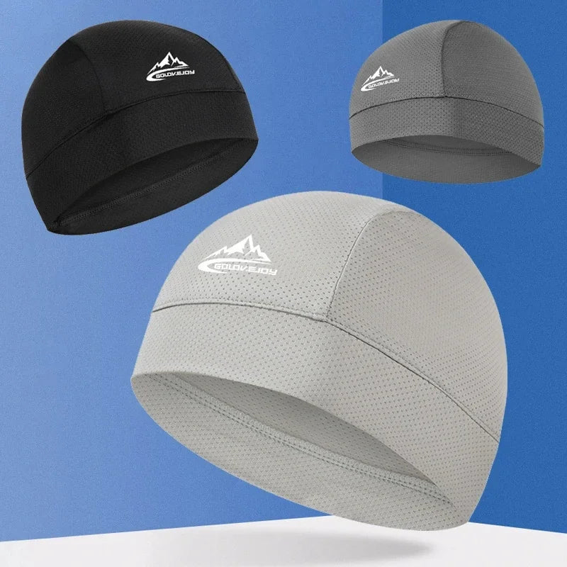 Cooling Skull Cap Helmet Lining Breathable Sweat Wicking Cycling