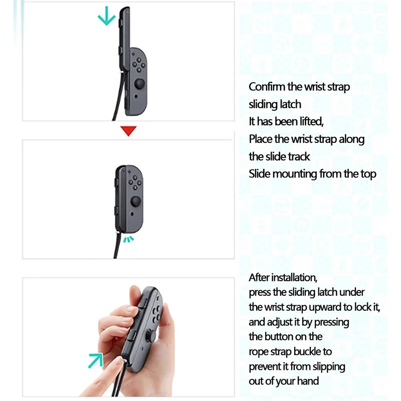 1pcs Game-Pad For Nintendo Switch For Joy-Con Joystick Gamepad For Switch Game Console Wireless Controller (L/R) Joy Accessory Zpaxo