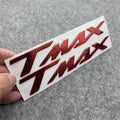 Accessorise Tank Body 3D Emblem Badge Motorcycle Stickers Decals Tmax Zpaxo red