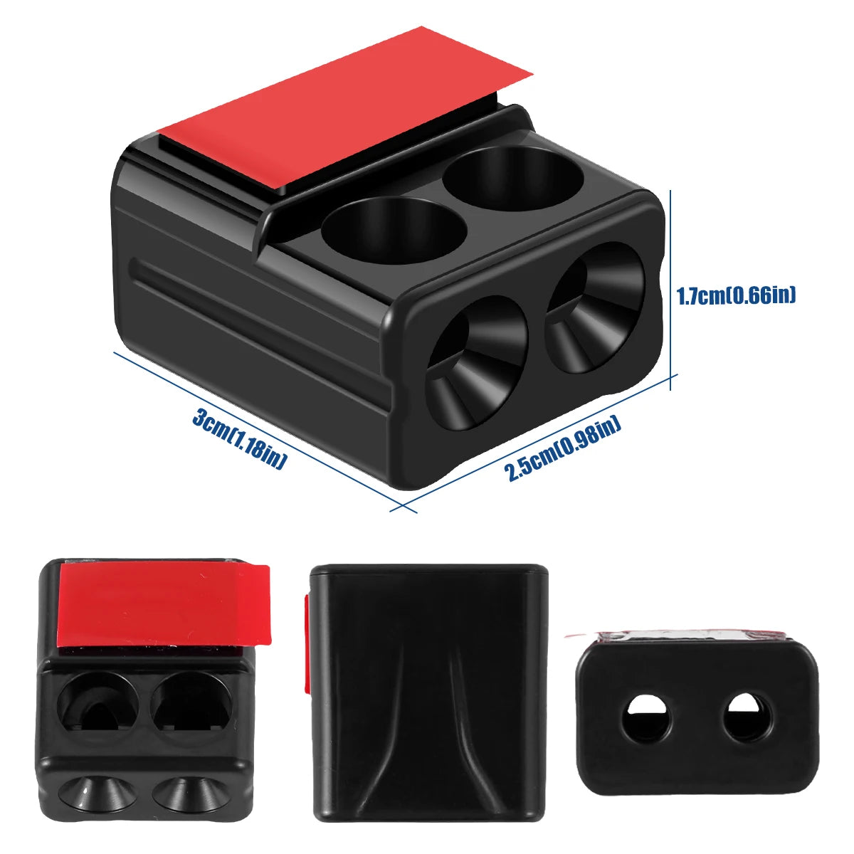 4Pcs Car Ultrasonic Physical Sirens Warning Whistle Device Animal Repelling Outdoor Safety Mini Car Whistle Waterproof Save Deer Zpaxo