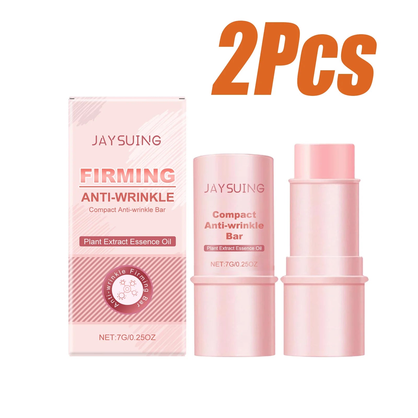 Jaysuing Collagen Firming Bar | Anti-Wrinkle Face Balm Stick Collagen Face Balm Stick Zpaxo 2 x 7g Boxed