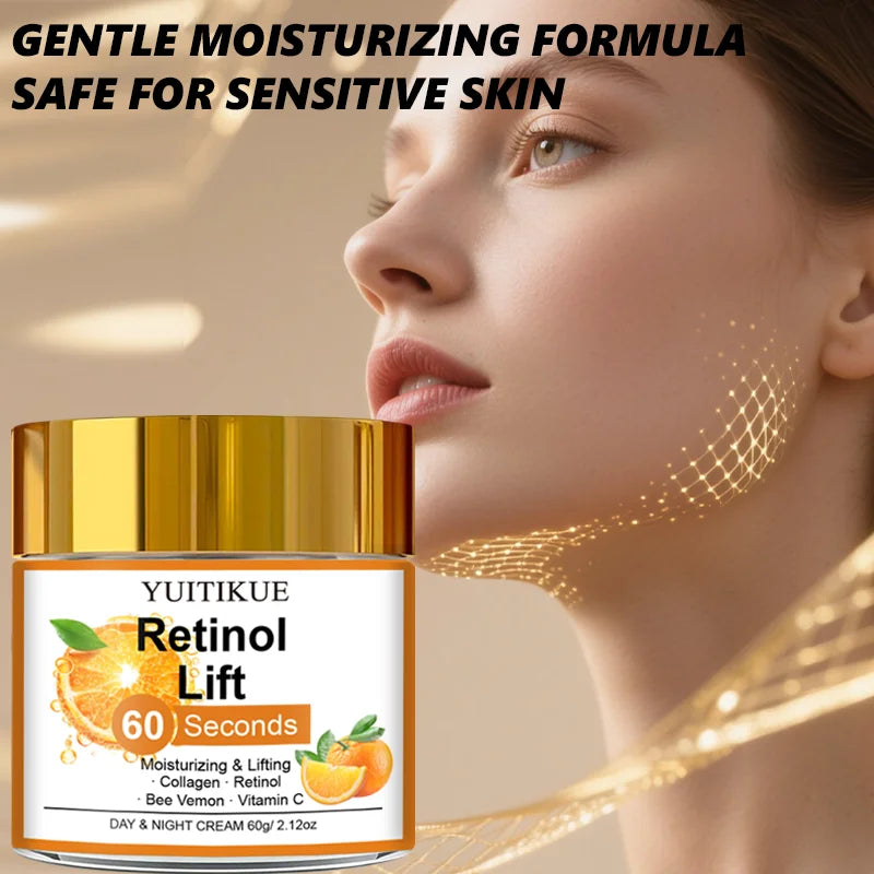 YUITIKUE Retinol Lift Cream – Anti-Aging Hydrating Face Moisturizer Retinol Face Cream Zpaxo
