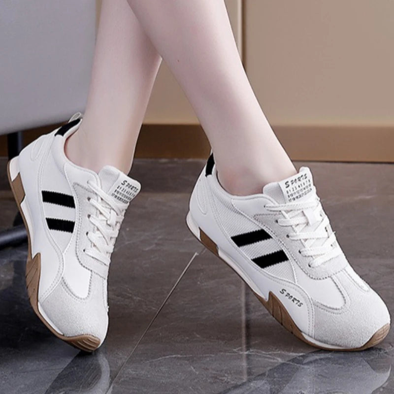 Spring Autumn Women's Comfortable Vintage Anti Slip Wear-resistant Zpaxo