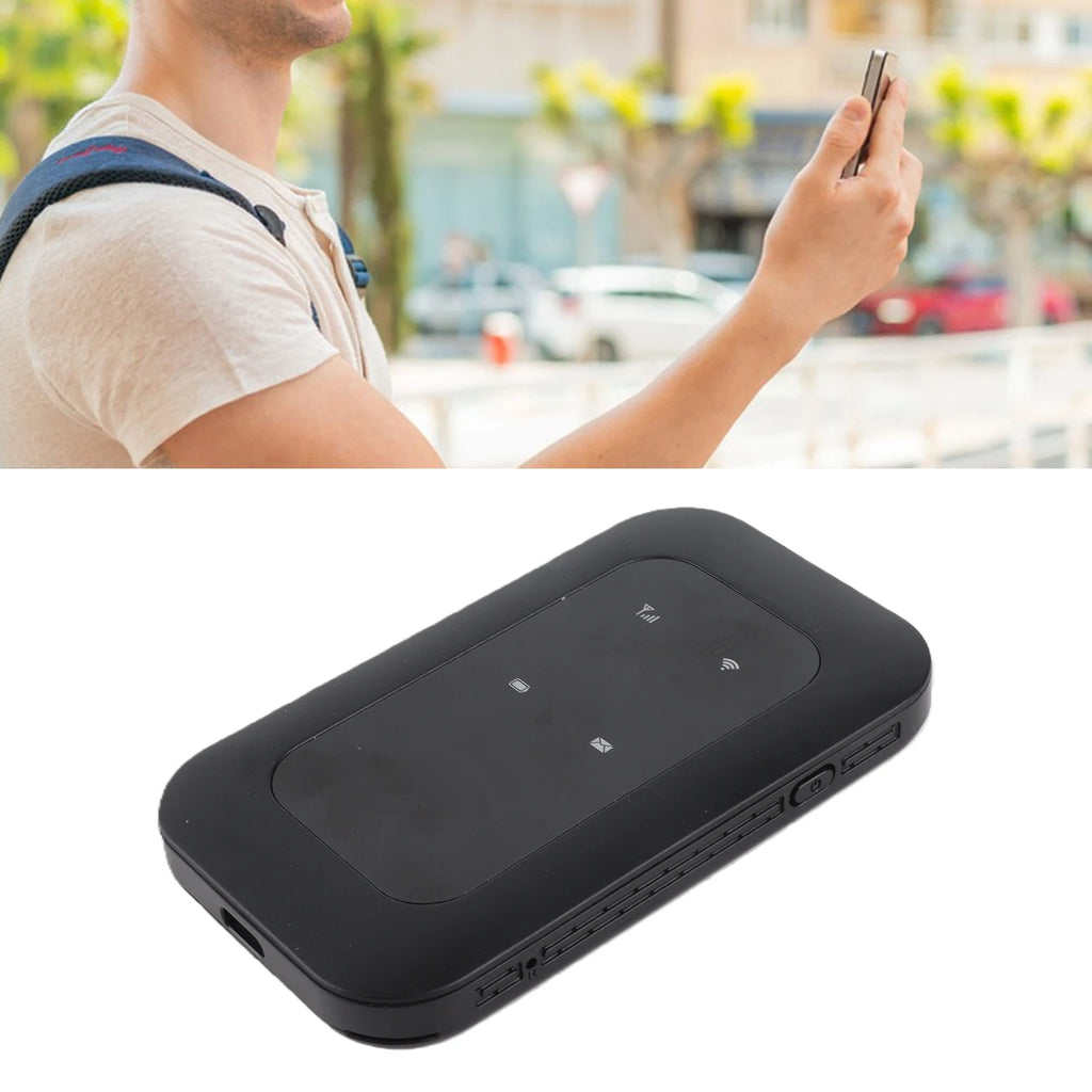 Mobile Wifi Router 2100mAh Battery Supports 10 Connected Devices