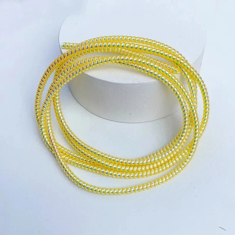 1.6M Spiral Laser Cable Protector & Cord Organizer Wrap – 2pk