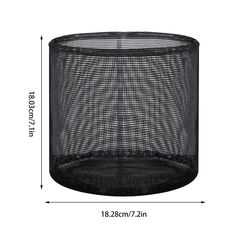 4-Pack Floating Aquatic Plant Baskets – Mesh Pond Planting Bags Aquatic Plant Basket Zpaxo A round