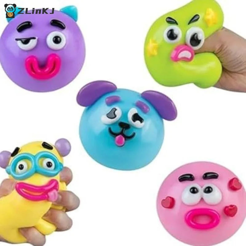 Soft Moldable Cute Slow Rise Squeeze Toys Smushers Curiosities Dog Zpaxo