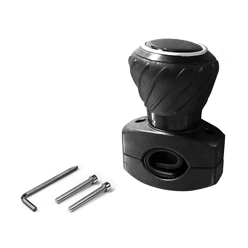 360° Steering Wheel Spinner Knob – Universal Car, Truck & Forklift