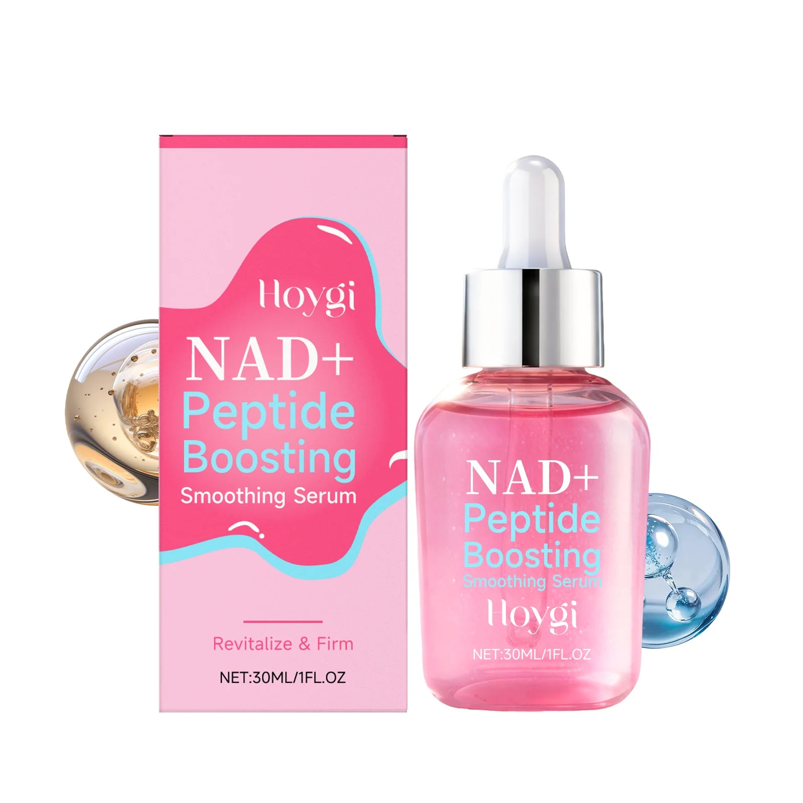 Hoygi NAD+ Peptide Face Serum – Anti-Aging & Hydrating Anti-Aging Face Serum Zpaxo 30ml Boxed