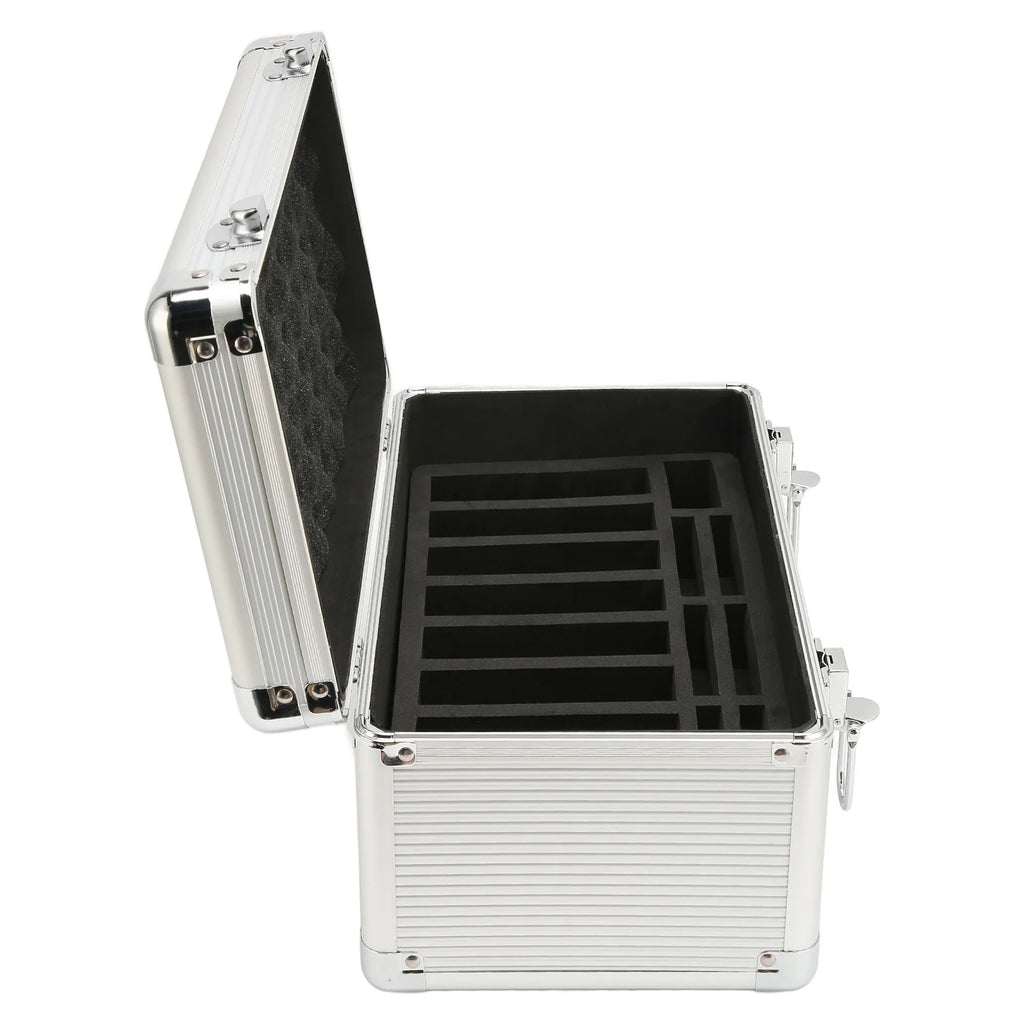 Hard Drive Case Storage Box 14 Bays Double Lock Design