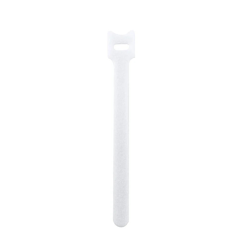50pcs Releasable Cable Ties Colored Plastics Reusable Cable Ties Nylon Loop Wrap Ties T-type USB Cable Organizer Cable Protector Zpaxo White 10PCS