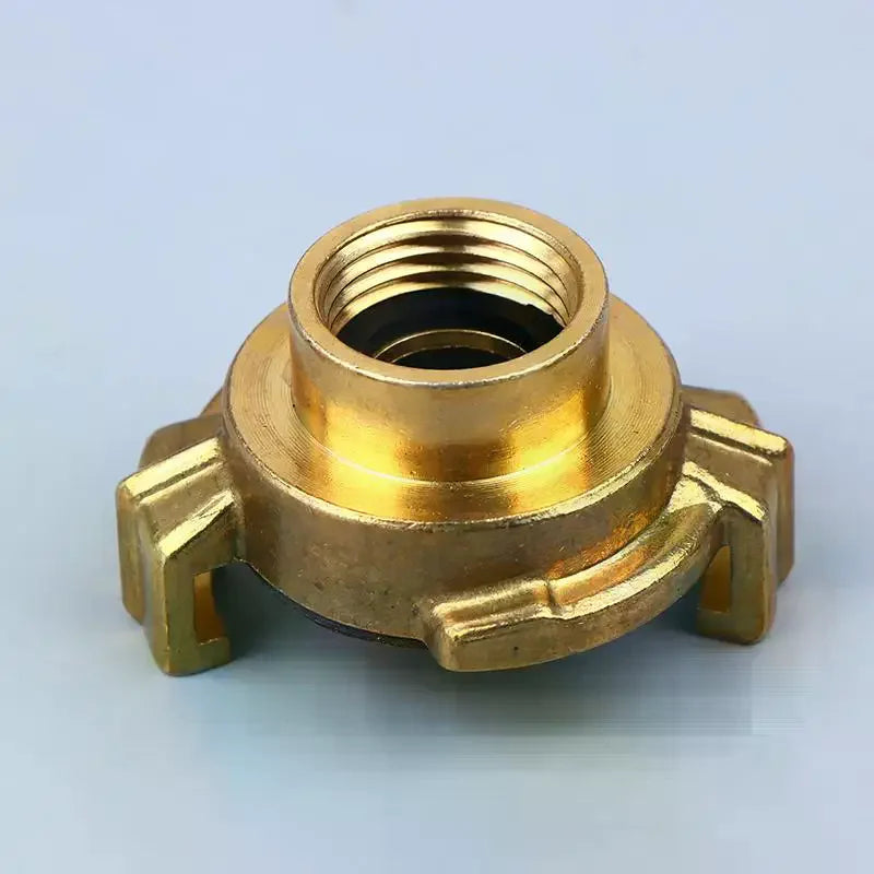 Quick Connect Water Fitting Claw Couplings Tap Connectors Copper DN15 DN20 DN25 Garden Water Connectors Zpaxo