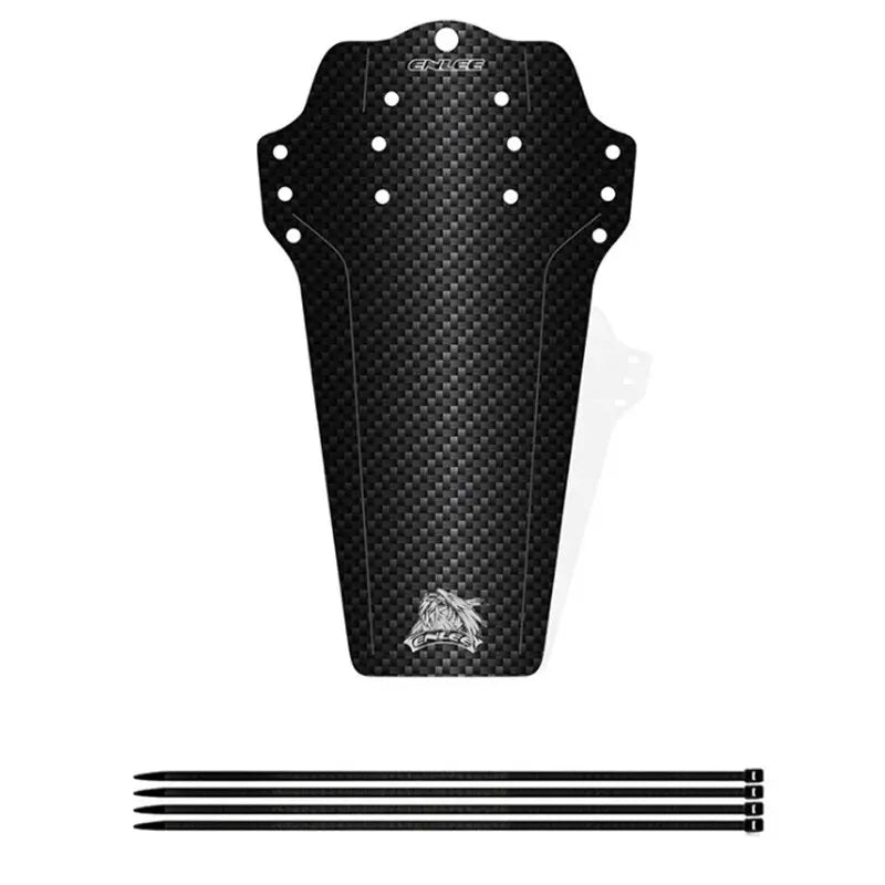 ENLEE Bicycle Fenders Carbon Fiber Color Front/Rear Tire Wheel Universal Mudguard MTB Road Bike Wings Fenders Cycling Zpaxo B
