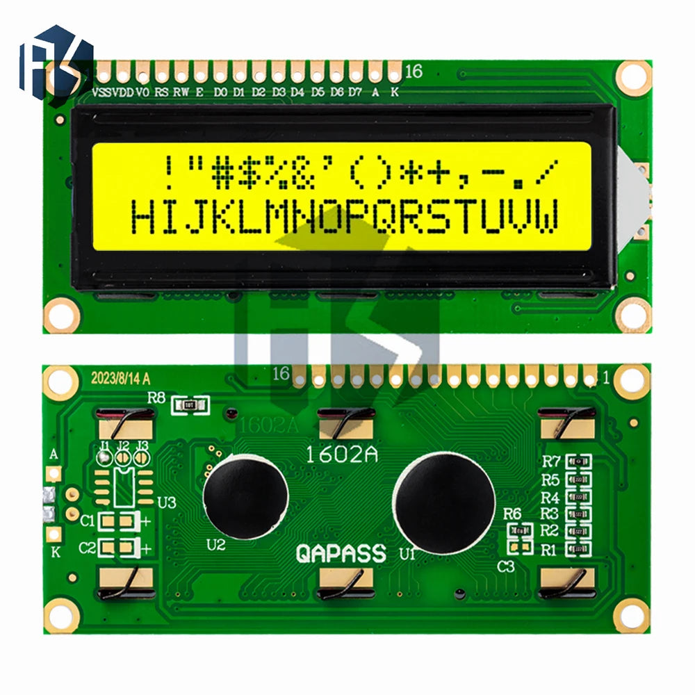 LCD1602+I2C LCD 1602 Module Blue Green Screen PCF8574 IIC I2C LCD1602 Zpaxo