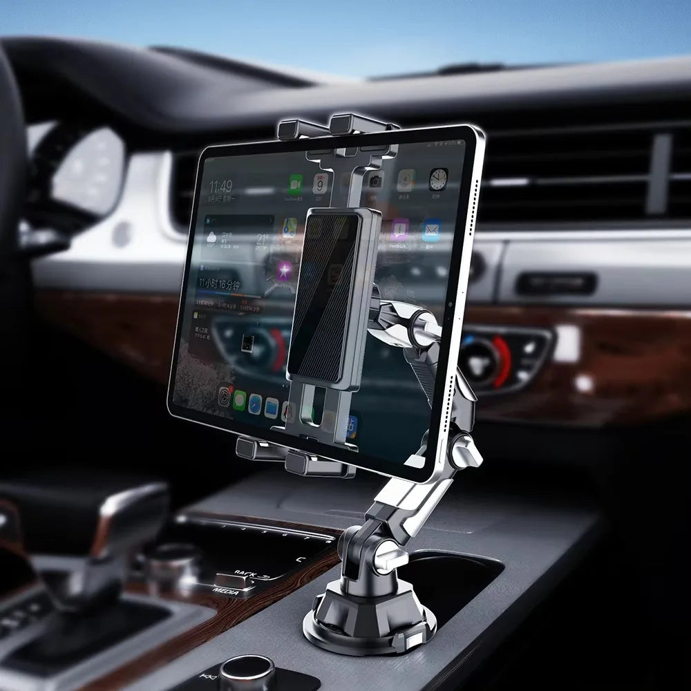 360 Degree Rotation Car Water Cup Holder Long Joint Position Zpaxo