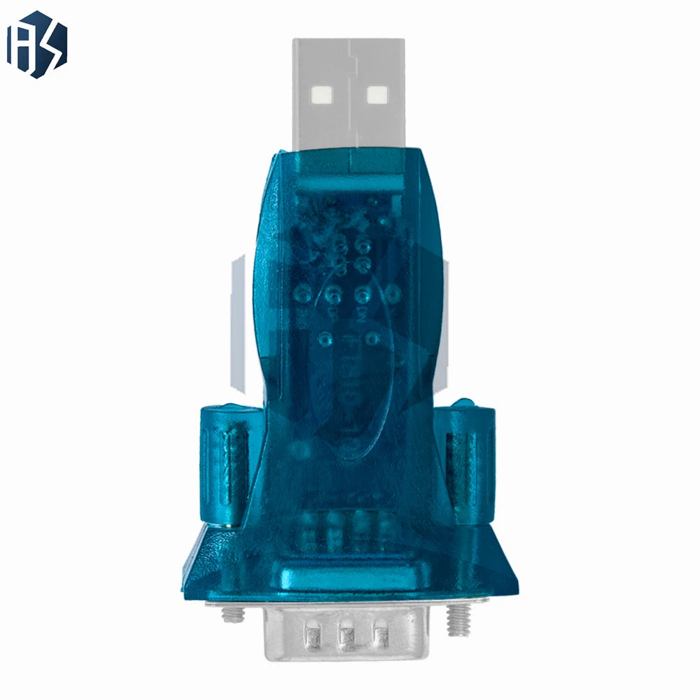 HL-340 USB RS-232 DB9 Serial Port Adapter 9-Pin COM Converter Legacy Zpaxo
