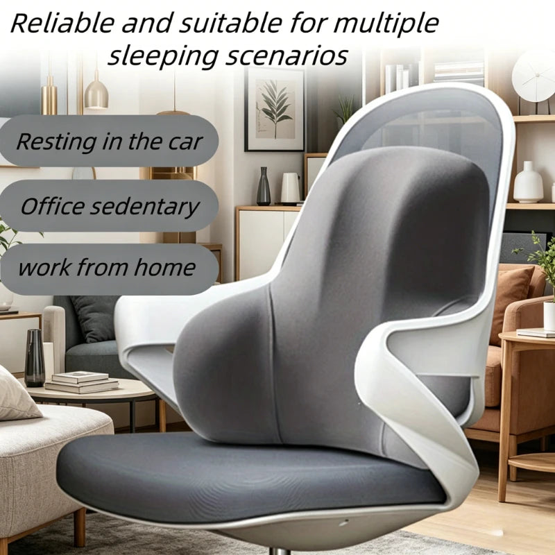 Seat Backrest Office Cushion Provides Back Support Long Sitting
