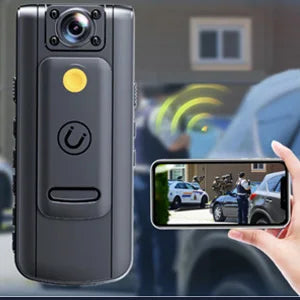 Mini Body Camera 1080P Infrared Night Vision Motion Detection 180