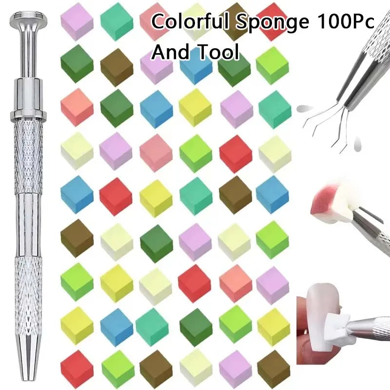 Gradient Nail Air Cushion Patting Gel Gloss Ombre Polish Blush