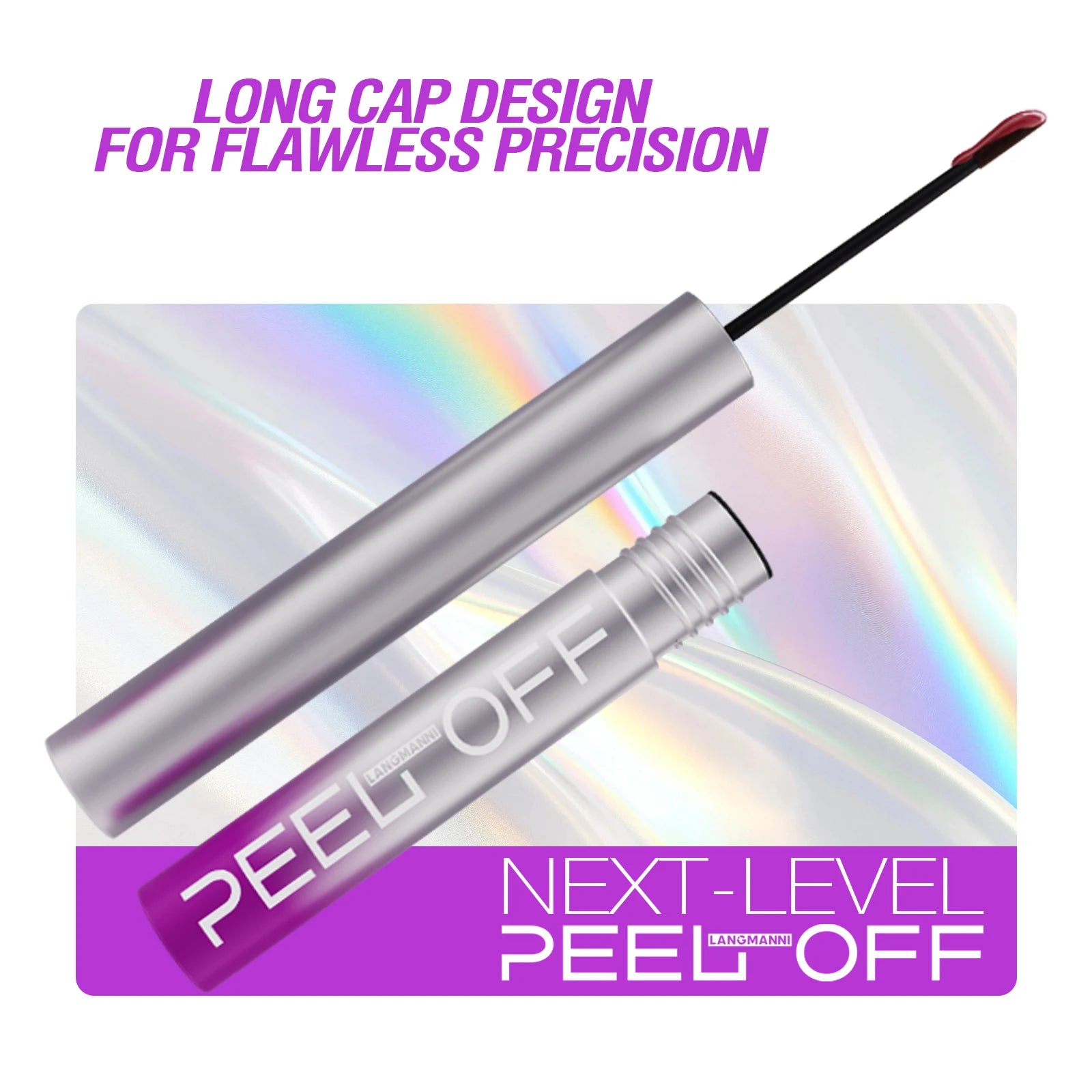 Waterproof Tear Off Lip Gloss Long-lasting Matte Not Easily Smudged