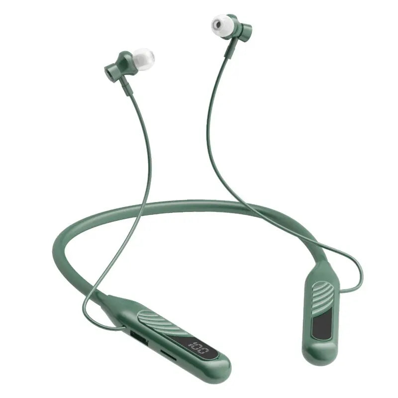 Wireless Bluetooth V5 3 Earphones Outdoor Sports Headset LED Display