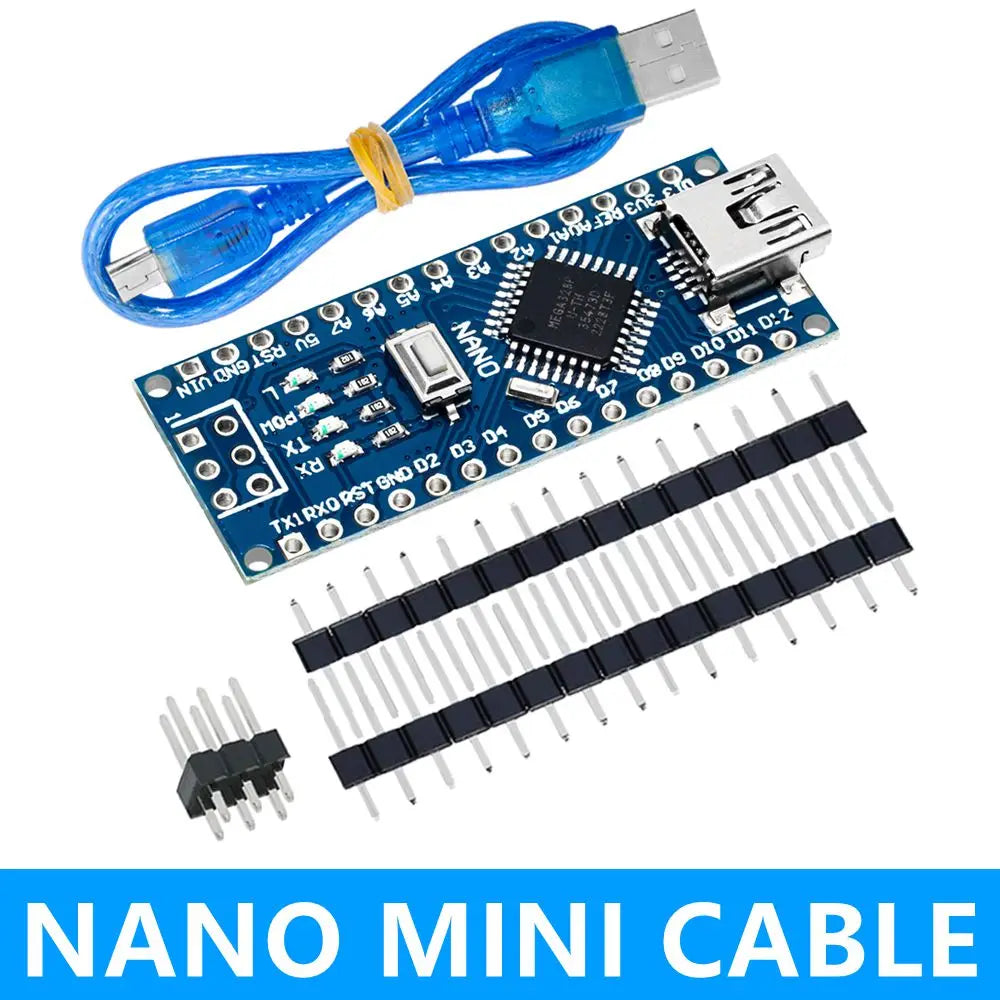 Nano 3 0 Controller CH340 USB Driver ATMEGA328 ATMEGA328P Mini Zpaxo 328P-AU cable