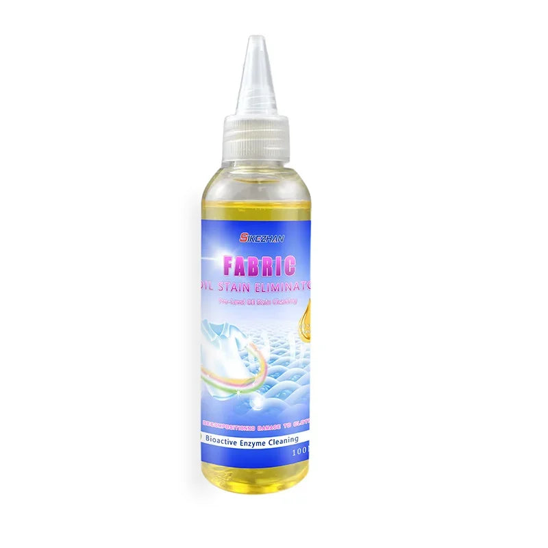 Active Enzyme Clothing Stain Stain Remover Clothing Oil Stain Remover Dissolve Oil Stains Removers for children's clothing Zpaxo 1pc 100ml
