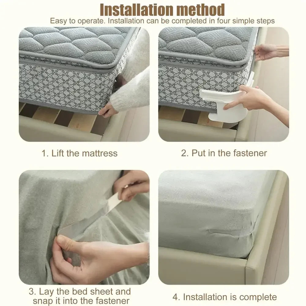 Heavy Duty Bed Sheet Corner Clips – 4 & 8 Pack Grippers