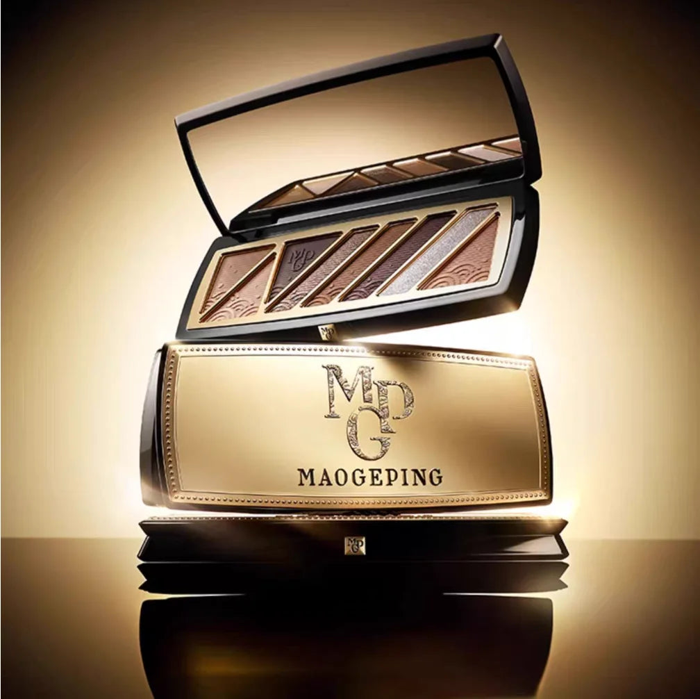 MAOGEPING 3D Nude Makeup Eye Shadow Palette luxurious Colors Multi Purpose Eyeshadow Palette 16g 100%Original Makeup Cosmetics Zpaxo